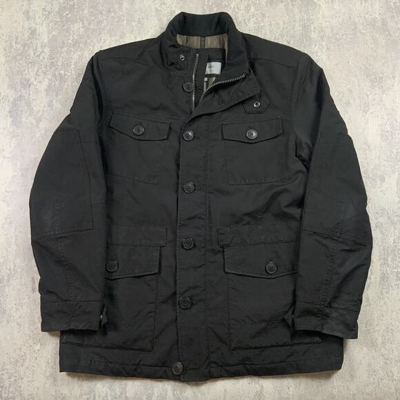 Marc New York Jacket Mens Large Black Multi Pocket Andrew Marc Coat Casual - Picture 1 of 8